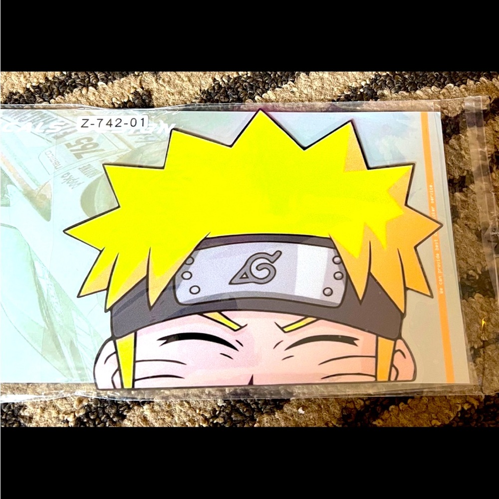 Naruto Car Sticker Japanese Anime